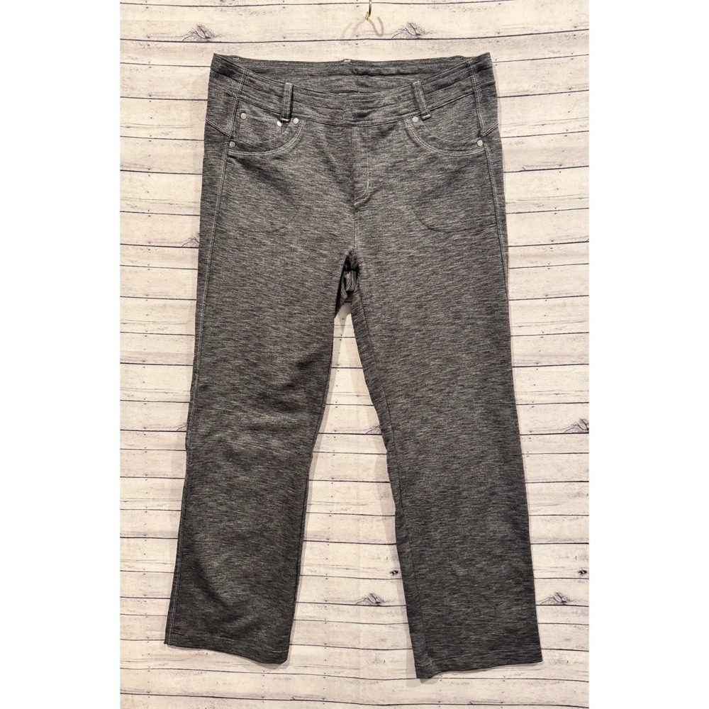 KUHL Mova Capri Pant Sz 14 Reg Gray Outdoor Hiking Stretch Lightweight Packable